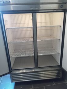 True Two Door Commercial Freezer - Like New