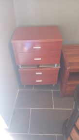 Modern Two Drawer Nightstand - Like New