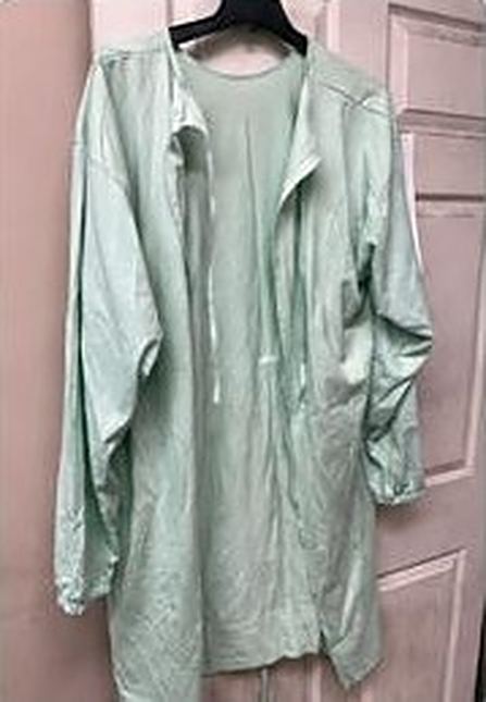 Hanes reusable gowns